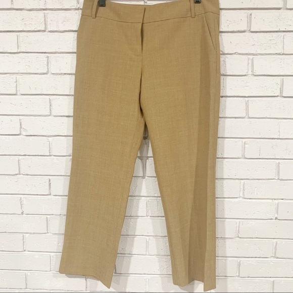 Laundry by Shelli Segal Women’s Tan Ankle Pants - Picture 1 of 9